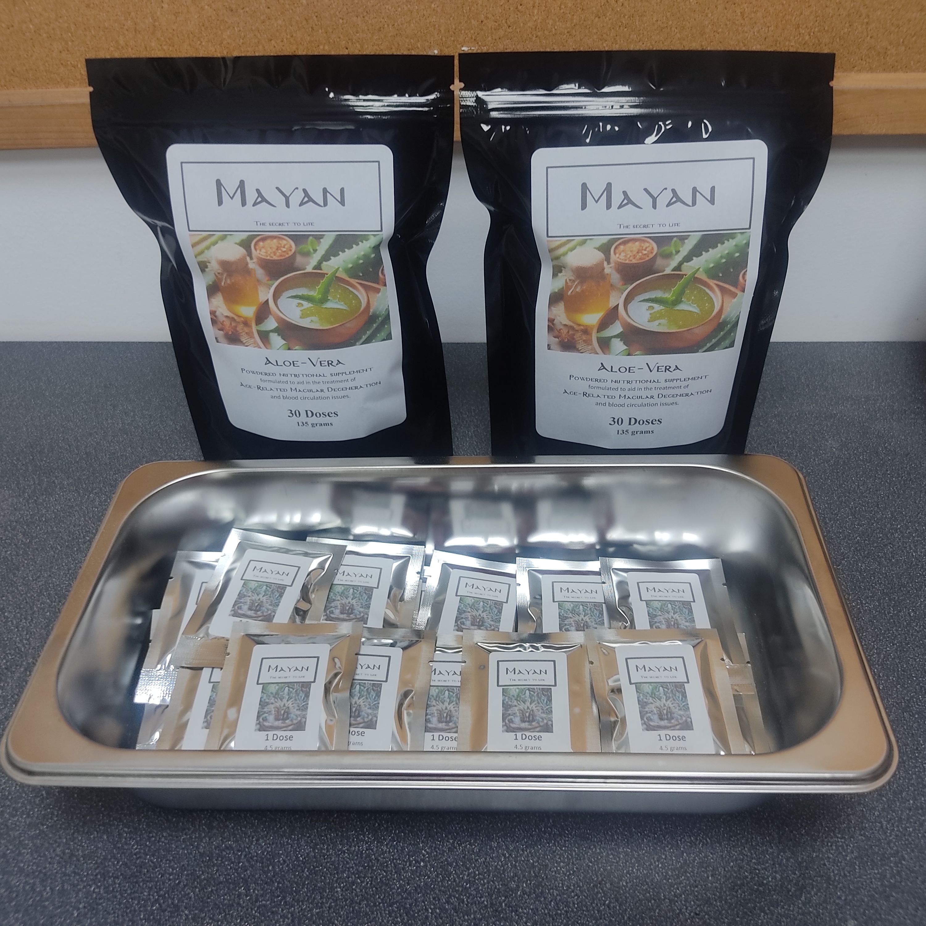 MAYAN bags and daily sachets